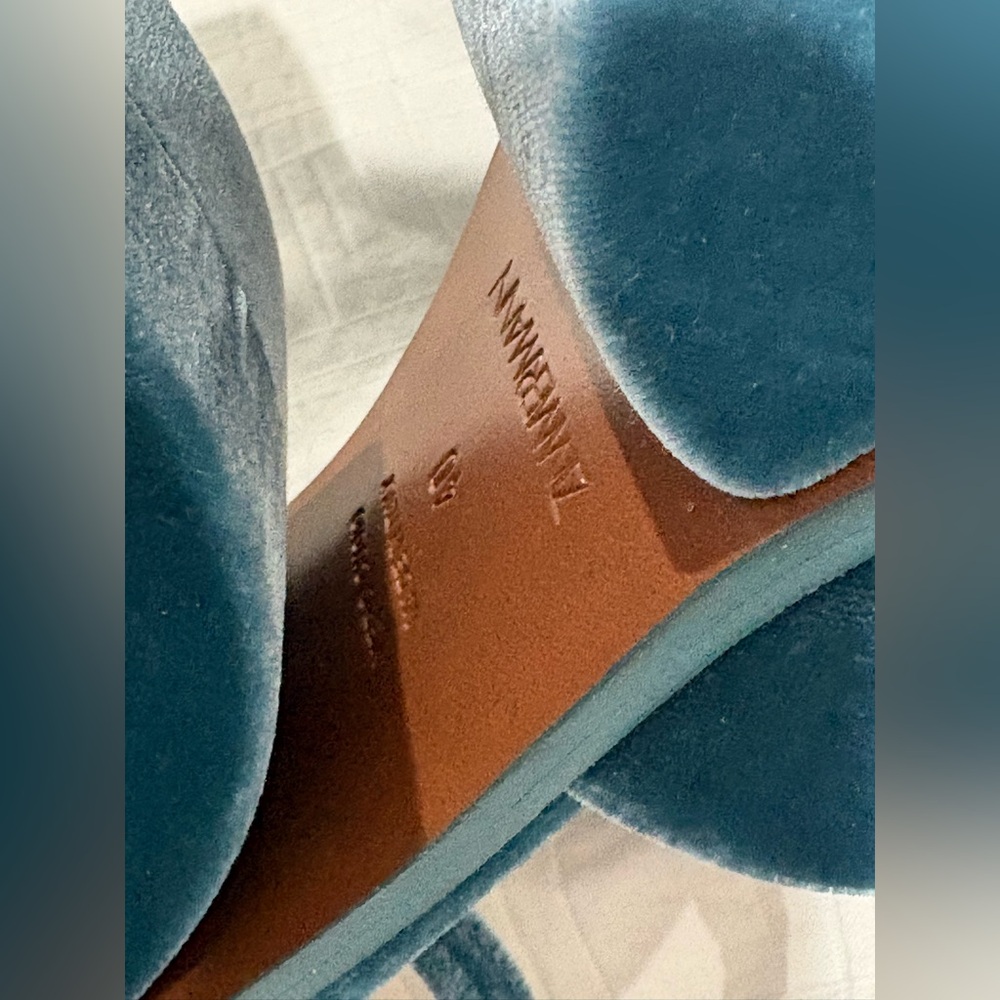 Zimmermann Velvet Blue Sandals - Picture 7 of 12